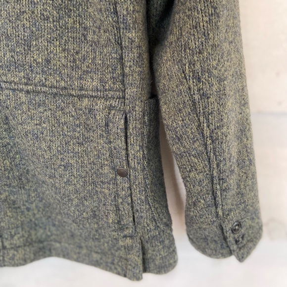 RELWEN Marled Sweater Blazer  in Dark Pine Small Huckberry - Picture 7 of 13